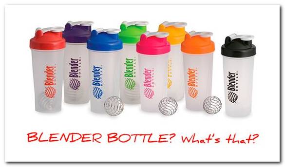 What's a Blender Bottle?